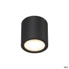 SLV - OCULUS, plafonnier intérieur, noir, LED, 11W, 2000-3000K, Dim toWarm
