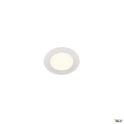 SLV - SENSER 12, encastré downlight intérieur, rond, blanc, LED, 6W, 4000K
