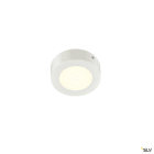 SLV - SENSER 12, applique et plafonnier intérieur, rond, blanc, LED, 8,2W, 4000K