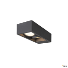 SLV - ESKINA FRAME, applique extérieure, double, anthracite, LED, 27W, 3000/4000K, int