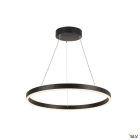 SLV - ONE 60, suspension LED, intérieur, up/down, noir, LED, 25W, IP 20