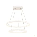 SLV - ONE DOUBLE, suspension LED, intérieur, up/down, blanc, LED, 55W
