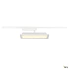 SLV - PANEL TRACK, spot pour rail 1 allumage int, rectangulaire, blanc, LED 18W, 3000K