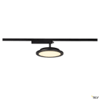SLV - PANEL TRACK, spot pour rail 1 allumage intérieur, rond, noir, LED, 18W, 3000K