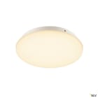 SLV - SIMA, applique plafonnier, rond, blanc, LED, 24W, 3000K, plast recyclé, détect