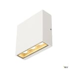 SLV - BIG QUAD UP/DOWN, applique extérieure, blanc, LED, 8,2W, 3000K, IP54
