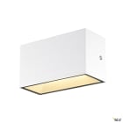 SLV - SITRA CUBE applique ext M up/down blanc LED 14W 3000K/4000K IP65 CCT Switch