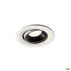 SLV - NUMINOS® MOVE S, spot encastré, intérieur, blanc/noir, LED, 8,6W, 20°