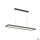 SLV - WORKLIGHT, suspension intérieure, noir, LED, 57W, 4000K, UGR19, variable Dali