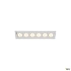 SLV - MILANDOS 6, spot encastré intérieur, blanc, LED, 12W, 2700K