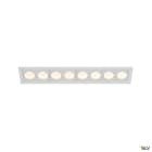 SLV - MILANDOS 8, spot encastré intérieur, blanc, LED, 16W, 2700K