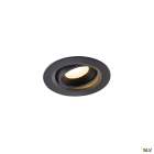 SLV - NUMINOS® MOVE XS, spot encastré, intérieur, noir/noir, LED, 7W, IP20, 55°