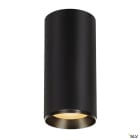 SLV - NUMINOS® XL, plafonnier LED, intérieur, noir/noir, LED, 36W, 36°, UGR < 19