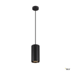 SLV - NUMINOS® XL, suspension LED, intérieur, noir/noir, LED, 36W, 24°, UGR < 19