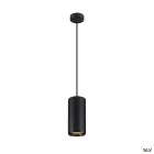 SLV - NUMINOS® XL, suspension LED, intérieur, noir/noir, LED, 36 W, 60°