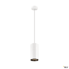 SLV - NUMINOS® XL, suspension LED, intérieur, blanc/noir, LED, 36W, 24°, UGR < 19