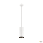 SLV - NUMINOS® XL, suspension LED, intérieur, blanc/noir, LED, 36 W, 60°