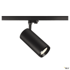 SLV - NUMINOS® XL, spot rail 3 allumages, intérieur, noir/noir, LED, 36W, 60°