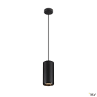 SLV - NUMINOS® XL, suspension LED, intérieur, noir/noir, LED, 36W, 24°, UGR < 19