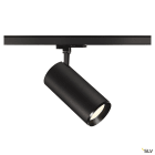 SLV - NUMINOS® XL, spot rail 3 allumages, intérieur, noir/noir, LED, 36W, 60°