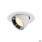 SLV - NUMINOS® GIMBLE XS, spot encastré, intérieur, blanc/chrome, LED, 7W, 20°