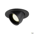 SLV - NUMINOS® GIMBLE S, spot encastré, intérieur, noir, LED, 8,6W, 20°, UGR <19