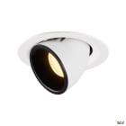 SLV - NUMINOS® GIMBLE M, encastré downlight, intérieur, blanc/noir, LED, 17,5W, 55°