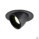 SLV - NUMINOS® GIMBLE M, encastré downlight, intérieur, noir/noir, LED, 17,5W, 20°