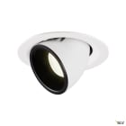 SLV - NUMINOS® GIMBLE M, encastré downlight, intérieur, blanc/noir, LED, 17,5W, 20°