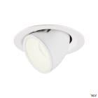 SLV - NUMINOS® GIMBLE M, encastré downlight, intérieur, blanc/blanc, LED, 17,5W, 40°