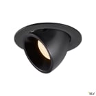 SLV - NUMINOS® GIMBLE L, encastré downlight, intérieur, noir/noir, LED, 25,4W, 55°