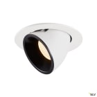 SLV - NUMINOS® GIMBLE L, encastré downlight, intérieur, blanc/noir, LED, 25,4W, 20°