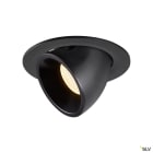 SLV - NUMINOS® GIMBLE L, encastré downlight, intérieur, noir/noir, LED, 25,4W, 40°