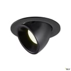 SLV - NUMINOS® GIMBLE L, encastré downlight, intérieur, noir/noir, LED, 25,4W, 40°