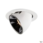 SLV - NUMINOS® GIMBLE XL, encastré downlight intérieur, blanc/chrome, LED, 37,4W, 40°