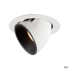 SLV - NUMINOS® GIMBLE XL, encastré downlight, intérieur, blanc/noir, LED, 37,4W, 55°