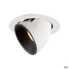 SLV - NUMINOS® GIMBLE XL, encastré downlight, intérieur, blanc/noir, LED, 37,4W, 40°