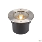 SLV - ROCCI 200, encastré de sol extérieur, rond, inox 316, LED, 16W, 3000K, IP65/IP67
