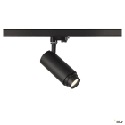 SLV - NUMINOS® ZOOM M, spot rail 3 all., intérieur, noir, LED, 20W, zoom 15°- 60°