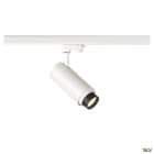 SLV - NUMINOS® ZOOM M, spot rail 3 all., intérieur, blanc, LED, 20W, zoom 15°- 60°
