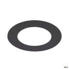 SLV - NUMINOS®, bague de réduction pour encastré downlight, intérieur, ronde, noir