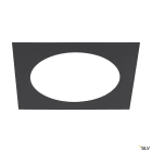 SLV - NUMINOS®, bague de réduction pour encastré downlight, intérieur, carrée, noir