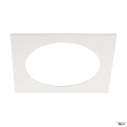SLV - NUMINOS®, bague de réduction pour encastré downlight, intérieur, carrée, blanc