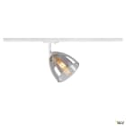 SLV - PARA CONE GL, spot rail 1 allumage intérieur, verre fumé, blanc, GU10, 25W max