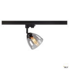 SLV - PARA CONE GL, spot rail 3 allumages intérieur, verre fumé, noir, GU10, 25W max