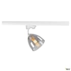 SLV - PARA CONE GL, spot rail 3 allumages intérieur, verre fumé, blanc, GU10, 25W max