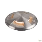 SLV - SMALL PLOT, encastré de sol extérieur, cache, 4 fenêtres, inox, inox 316