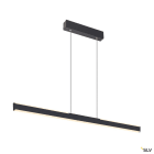 SLV - ONE LINEAR 100, suspension LED, intérieur, up/down, noir, LED