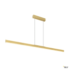 SLV - ONE LINEAR 140, suspension LED, intérieur, up/down, laiton, LED, 35W