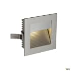 SLV - FRAME CURVE, encastré mural intérieur, gris, LED, 1W, 3000K